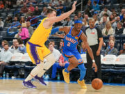 Gilzius-Alexander 42 NBA-Top Top Top Lakers após a pontuação de ejeção de Donik 136-120