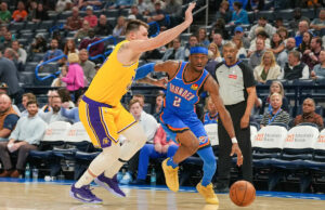 Gilzius-Alexander 42 NBA-Top Top Top Lakers após a pontuação de ejeção de Donik 136-120