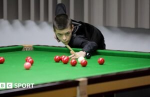 Campeonato Mundial: Michael Sajberskeke, 14, perdido em qualificação