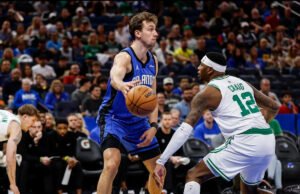 Magic Clinch na Conferência Leste com uma vitória no 7º lugar 96-76 contra o Celtix com uma vitória