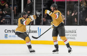 Noah Hanifin marcou Nashville por 4-1 para marcar os Cavaleiros de Ouro tarde e o Oceano Pacífico