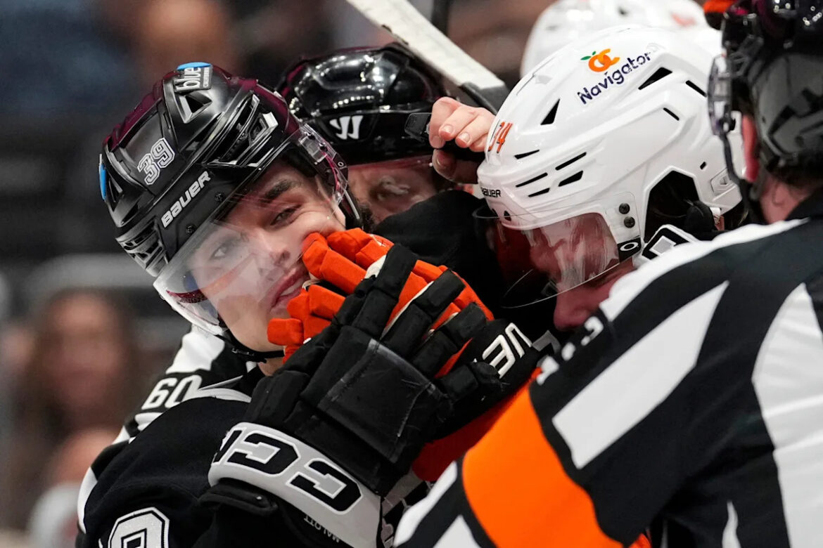 Kevin Fiala lidera a rota 6-1 do Play-Off La Kings Freeway Facef’s Anheim Duck