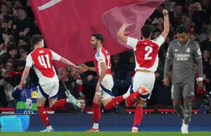 Garantido para ganha-ganha para o Arsenal e a Inglaterra com a quinta entrada na próxima Liga dos Campeões