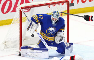 James Ramer 33-Sev Shutout Hurricanes lidera sabres acima de 3-0