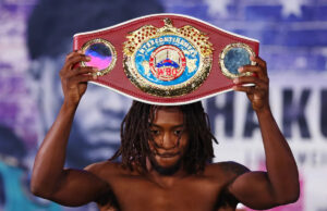 Kishan Davis para defender o título leve da WBO contra Edwin de Los Santos em junho