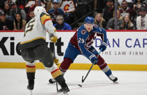 Charlie Koel marcou apenas gols no tiroteio como Avalanch por vencer por 3-2 contra as noites douradas