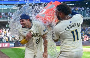 Os efeitos de Willie Adames ainda eram sentidos nos machucados que eles foram confrontados com gigantes