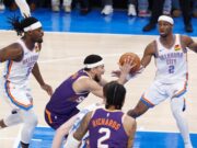 Relatório de lesão completa para a partida Thunder Vs Suns de quarta -feira