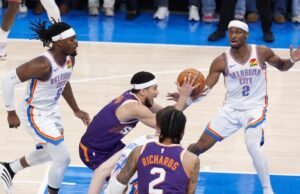 Relatório de lesão completa para a partida Thunder Vs Suns de quarta -feira