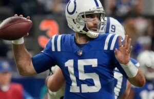 Pecados com o ex -Colts QB Joe Flanko Cleveland Browns