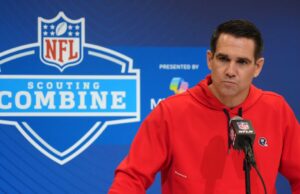 A equipe da NFL está interessada no que os Giants podem fazer no rascunho