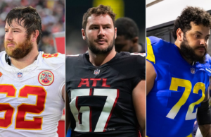 Onde fica Chicago Bears na linha ofensiva?