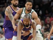 Kevin Durant, Nick Richards vs OKC Thunder