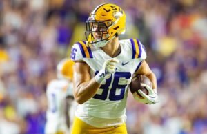 Analista diz que Mason Taylor pode ir em 1 rodada para a LSU