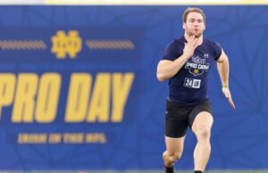 Onde escolher Notre Dame LB Jack Kiser?