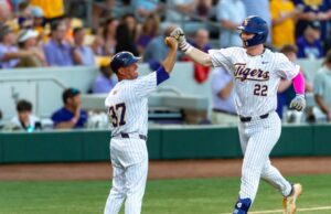 Onde está a varredura LSU Auborn?