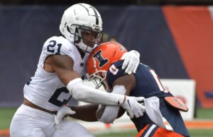 Comandantes Host Star Safety Kevin Winston Jr. para o Dia Pro Local