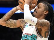 Ja Morant duplicata de Griezliz jogando granadas para celebrar 3-Ponetar