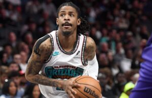 Ja Morant dói tornozelo