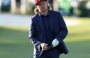 Cameron Smith Rocks Suite Jacket in Masters in Practice Round quarta -feira