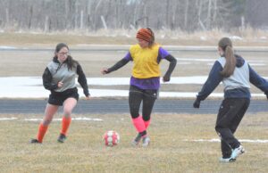 Depois de algumas semanas não praticando, as meninas da Chewygun retornaram à situação nevada