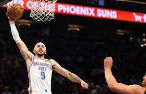 Alex Caruso Rally vs. Sunssee OKC Turns Torne mais classificado para lágrimas
