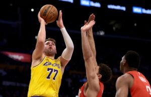 Luca Donik se juntou a Bryant na história de Donik Lakers após o jogo de sexta -feira