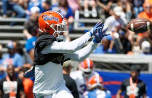 Florida reúne futebol WR III Eugin Wilson está entre os principais receptores da ESPN