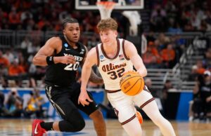 Caspar Zakuonis de Illinois anunciou 2025 NBA Draft