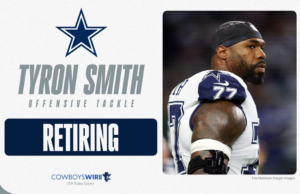 A lenda do Cowboy, Tyron Smith, assinará um contrato de ODI para se aposentar