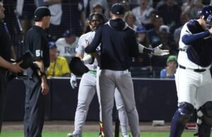 O Jazz Chishlim Jr., do Yankees, assumiu a posição da aplicação de sua suspensão da MLB