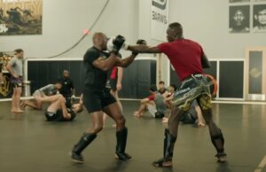 Ex-campeão do UFC Israel Adesnia, Kamaru Usman MMA Sparring Session