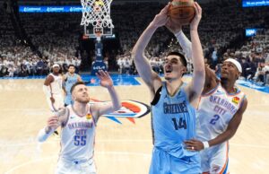 OKC Thunder Defense Right Source vs. Zach AD, Encontre Memphis Griezlis