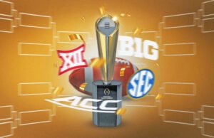 O formato futuro do CFP ainda está no limbo, os sutiãs esportivos universitários não se decepcionam