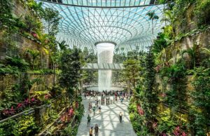 Jardim de Butterfly, Piscina de telhado e chuva – Dignificado, concedido ‘World in the World’ é nomeado Aeroporto – mas não conseguiu fazer a lista do Reino Unido