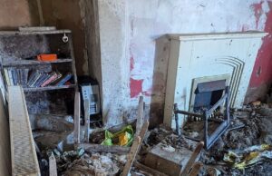 Dentro da casa Skolid’s Skolid, do cachorro, que foi esmagado nos tapetes do shopping em termos de ‘dubalbal’ – e deixou o inspetor da RSPCA ‘recarga’