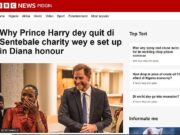 Ester Kraku: Por que a BBC passou um destino em um site de notícias em inglês Pidguin em um dialeto com raízes racistas?