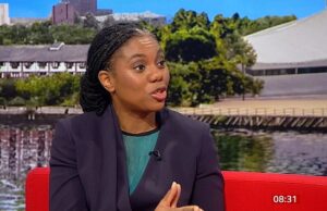 Ceney Badenoch apóia a aliança Tor-Reform nos conselhos locais após as eleições de 1º de maio-mas o vínculo de Westminster com a Nigel Pharase está negando