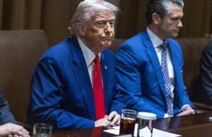 A Grã-Bretanha não avisou um acordo especial: a Casa Branca vê forte dizer, como Cuidador Starmer diz que está “muito satisfeito” com 90 dias de Trump, e o Reino Unido-os deles prometeu pressionar um acordo de livre comércio nos Estados Unidos