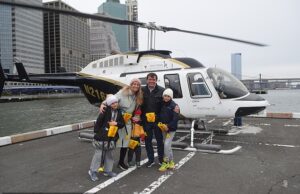 A família morta no acidente de helicóptero do rio Hodson chegou à NWC no mesmo dia pouco antes da aeronave mortal