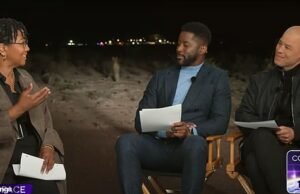 A Primeira Mulher Negra inovadora pode Jemison CBS News Anchor Live Live na TV para usar a palavra ‘humanidade’