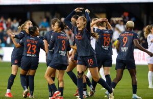 Bay FC Face Washington Spirit no Oracle Park, em San Francisco Giants, em agosto