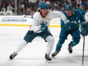 San Jose Sharks Classando Quantine Mustine Page Subberry, perto de estréia da AHL