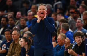 O técnico do Warriors, Steve Kare, reagiu ao disparo repentino de Malon