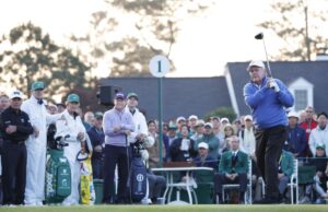Visualização: iniciantes honorários Jack Niclas, Gary Player, Tom Watson T2025 Masters Off