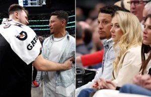 Patrick e Brittany Mahomes Luca Donius tem a data de Courtside para retornar