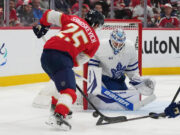 Panther’s Top Maple Leafs 3-1, slide de 5 jogos Snap e aperte a corrida da categoria Atlântica