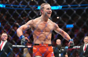 Bholakanovsky Lops com decisões unânime com o UFC 314 afirma o cinturão do paiwaite em 314