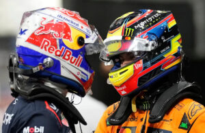 Oscar Pistry, bem como o max vertpen da F1 no polo do Grande Prêmio da Arábia Saudita