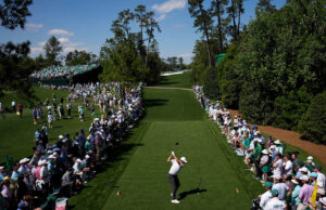 Foto da AP: A 89ª versão do Masters está em execução no Augusta National